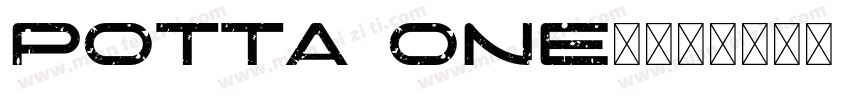 potta one波字体转换
